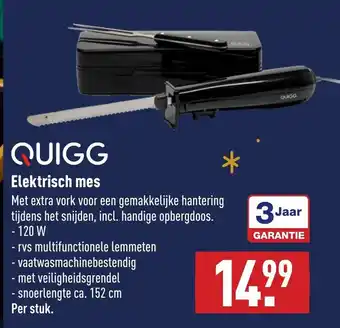 ALDI Quigg Elektrisch mes aanbieding