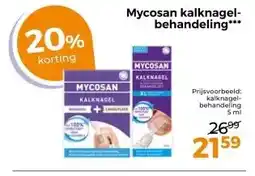 Trekpleister Mycosan kalknagel- behandeling aanbieding