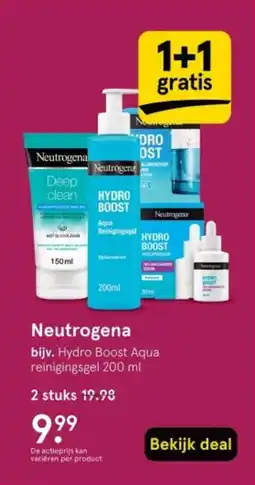 Etos Neutrogena aanbieding