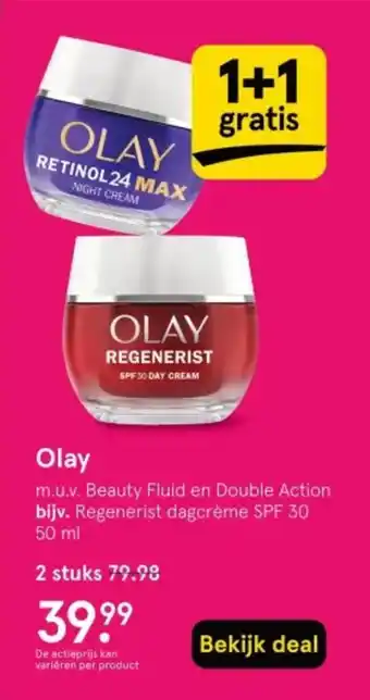 Etos Olay aanbieding