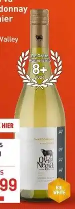 Gall & Gall Oveja Negra Reserva Chardonnay Viognier 75CL aanbieding