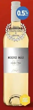 Gall & Gall Mucho Más Blanco 0,5% 75CL aanbieding
