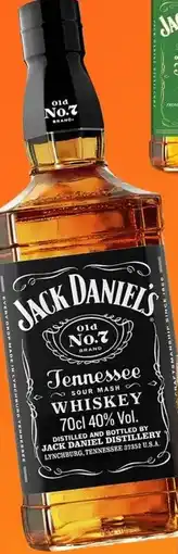 Gall & Gall Jack Daniel's Tennessee Whiskey 70CL aanbieding