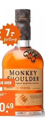 Gall & Gall Monkey Shoulder 70CL aanbieding