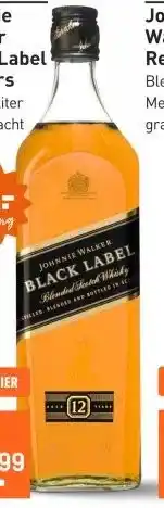 Gall & Gall Johnnie Walker Black 12 Years 100CL aanbieding