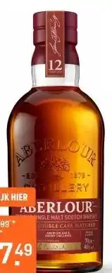 Gall & Gall Aberlour 12 Years Double Cask Matured 70CL aanbieding