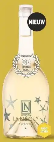 Gall & Gall Domaine la Négly Astérides Blanc 75CL aanbieding
