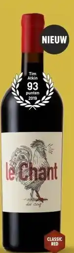 Gall & Gall Le Chant Rouge 75CL aanbieding