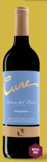 Gall & Gall Cune Ribera Del Duero Reserva 75CL aanbieding