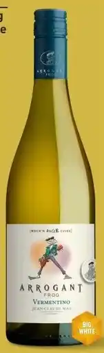 Gall & Gall Arrogant Frog Rock and Rolle Vermentino 75CL aanbieding