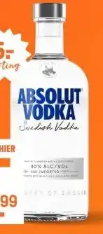 Gall & Gall Absolut Vodka 70CL aanbieding