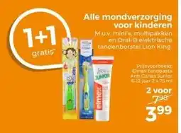 Trekpleister Alle mondverzorging voor kinderen aanbieding