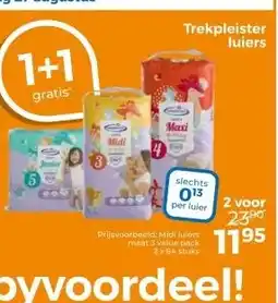 Trekpleister Trekpleister luiers aanbieding