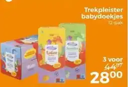 Trekpleister Trekpleister babydoekjes aanbieding