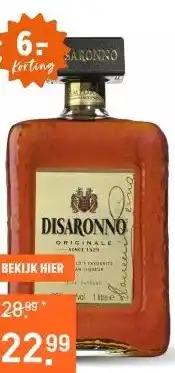 Gall & Gall Disaronno 100CL aanbieding