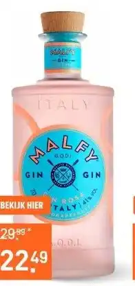 Gall & Gall Malfy Rosa 70CL aanbieding