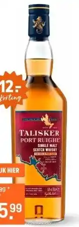 Gall & Gall Talisker Port Ruighe 70CL aanbieding