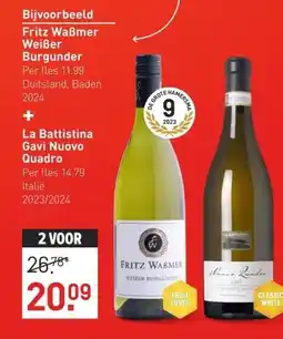 Gall & Gall La Battistina Gavi Nuovo Quadro 75CL aanbieding