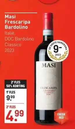 Gall & Gall Masi Frescaripa Bardolino 75CL aanbieding