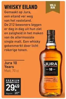 Gall & Gall Jura 10 Years 70CL aanbieding