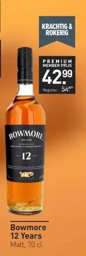 Gall & Gall Bowmore 12 Years 70CL aanbieding