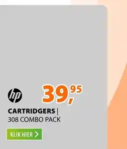 Expert HP 308 Cartridges Combo Pack Multi-color aanbieding