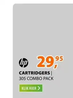 Expert HP 305 Cartridges Combo Pack Multi-color aanbieding