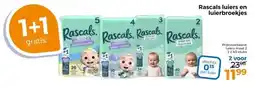 Trekpleister Rascals luiers en luierbroekjes aanbieding