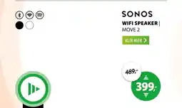 Expert Sonos Move 2 Zwart aanbieding