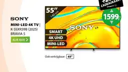 Expert Sony K-55XR59B (2025) BRAVIA 5 aanbieding
