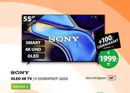 Expert Sony K-55XR84PAEP (2024) BRAVIA 8 aanbieding