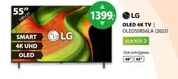 Expert LG OLED 4K 55B56LA (2025) aanbieding