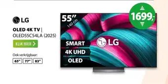 Expert LG OLED 4K 55C54LA (2025) aanbieding