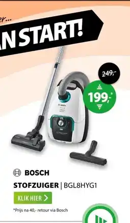 Expert Bosch BGL8HYG1 Wit aanbieding