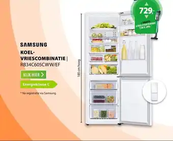 Expert Samsung RB34C605CWW/EF aanbieding