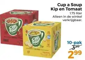 Trekpleister Cup a Soup Kip en Tomaat aanbieding