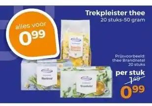 Trekpleister Trekpleister thee aanbieding