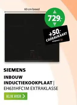 Expert Siemens EH631HFC1M extraKlasse aanbieding