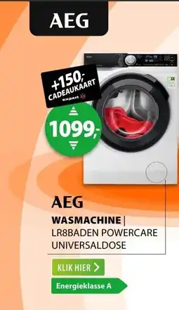 Expert AEG LR8BADEN PowerCare UniversalDose aanbieding