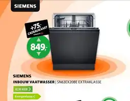 Expert Siemens SN63EX20BE extraKlasse aanbieding