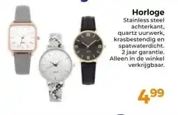 Trekpleister Horloge aanbieding