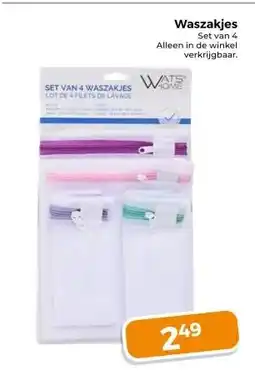Trekpleister Waszakjes aanbieding