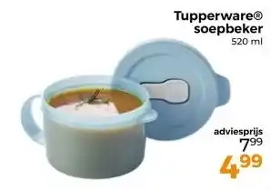 Trekpleister TupperwareⓇ soepbeker aanbieding