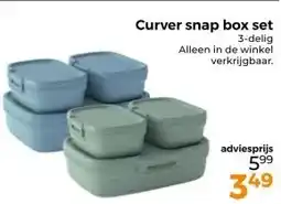 Trekpleister Curver snap box set aanbieding