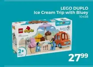 Trekpleister LEGO DUPLO Ice Cream Trip with Bluey aanbieding