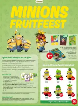 Dekamarkt MINIONS FRUITFEEST aanbieding