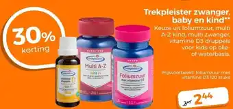 Trekpleister Trekpleister zwanger, baby en kind aanbieding