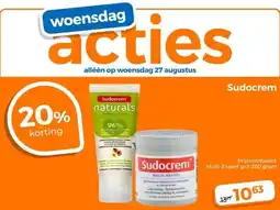 Trekpleister Sudocrem aanbieding