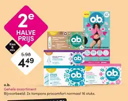 DA o.b. aanbieding