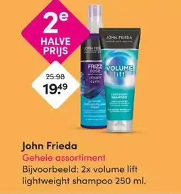 DA John Frieda aanbieding